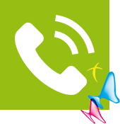 Crypto téléphone blanc sur fond vert avec papillons rose et bleu 4